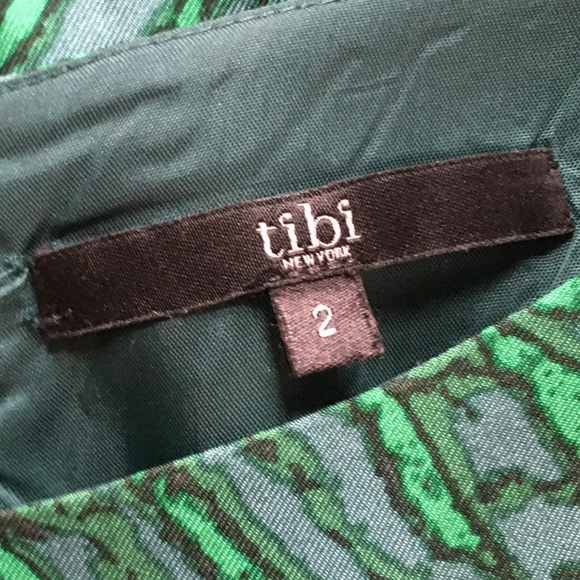 TIBI SHIFT  DRESS 100% sift silk - Picture 2 of 8